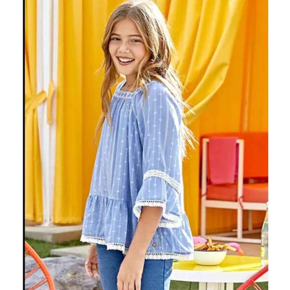 435 Matilda Jane Hopscotch Peasant Top 12